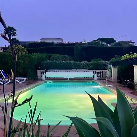 Riviera, Sea View, Pool, Jacuzzi, Sauna, Walk To The 빌라 생트막시메