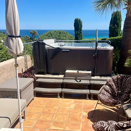 Riviera, Sea View, Pool, Jacuzzi, Sauna, Walk To The 빌라