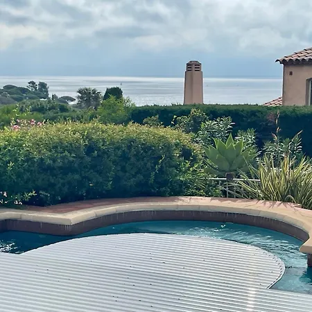 Riviera, Sea View, Pool, Jacuzzi, Sauna, Walk To The Villa Sainte-Maxime